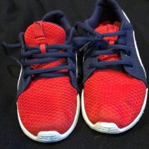 Boys size 13 puma sneakers